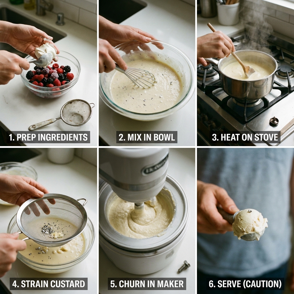 Organic ice cream metal contamination Recipe