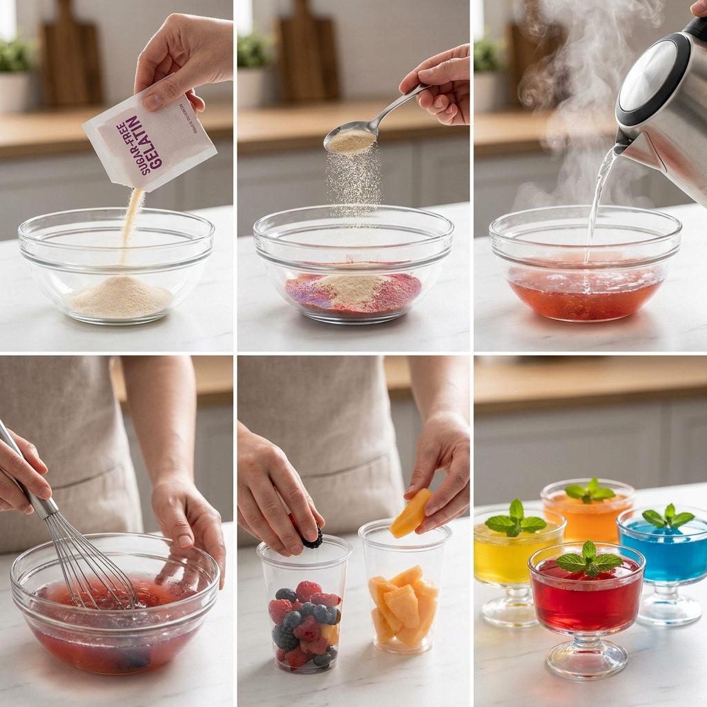 Sugar Free Gelatin Recipe for Weight Loss: Delicious Low-Calorie Dessert 2026 14 Sugar free gelatin recipe for weight loss