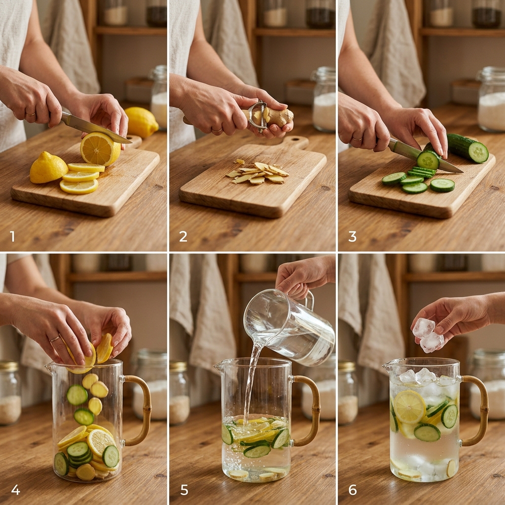 Lemon Ginger Cucumber Water Recipe: A Refreshing Detox Drink 2026 14 Lemon Ginger Cucumber Water Recipe