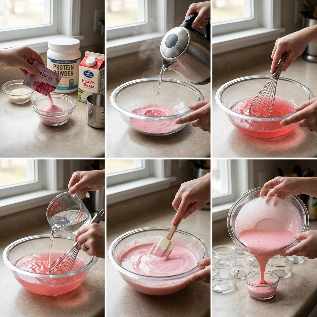 Pink Bariatric Gelatin Recipe: A Delicious Low-Calorie Dessert for Weight Loss Success 2026 14 Pink Bariatric Gelatin Recipe