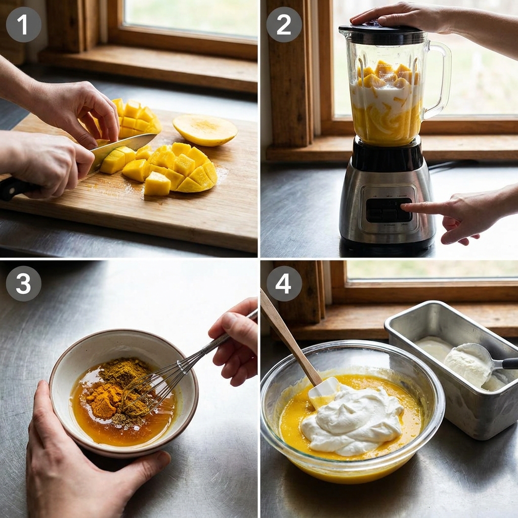 Instant Mango Ice Cream with Cool Whip Curry: A Homemade Recipe 2026 14 instant mango ice cream with cool whip curry