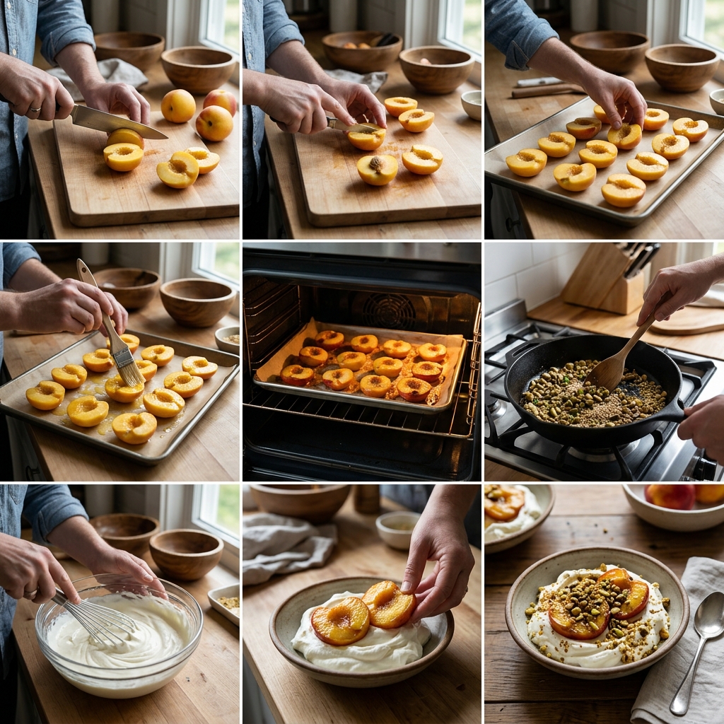 Roasted Nectarine Mess With Pistachio Dukkah Recipe 2026 14 Roasted Nectarine Mess With Pistachio Dukkah Recipe