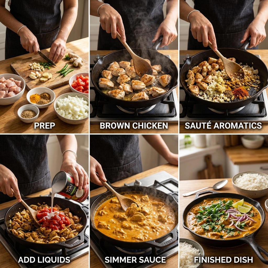One-Pan Kuku Paka Recipe