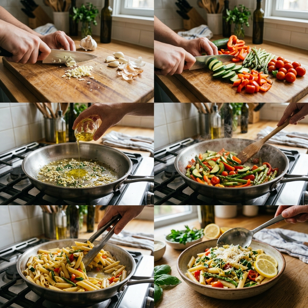 Lemon Lovers Pasta Primavera Recipe: Fresh Garden Vegetables with Bright Citrus Flavor 2026 14 Lemon Lovers Pasta Primavera Recipe
