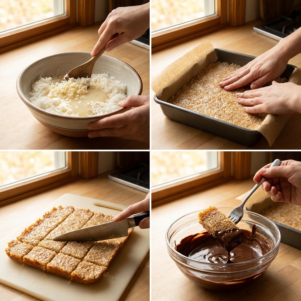Homemade Mounds Bars 3 Ingredients: Easy Recipe for Coconut Chocolate Candy 2026 14 homemade mounds bars 3 ingredients