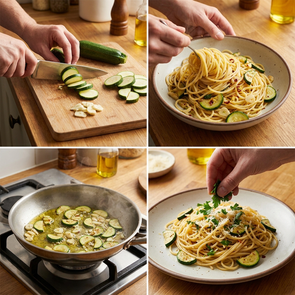 Spaghetti Aglio Olio With Zucchini Recipe 2026 14 Spaghetti Aglio Olio With Zucchini Recipe