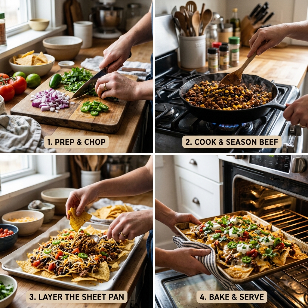 Viral Sheet Pan Nachos Recipe