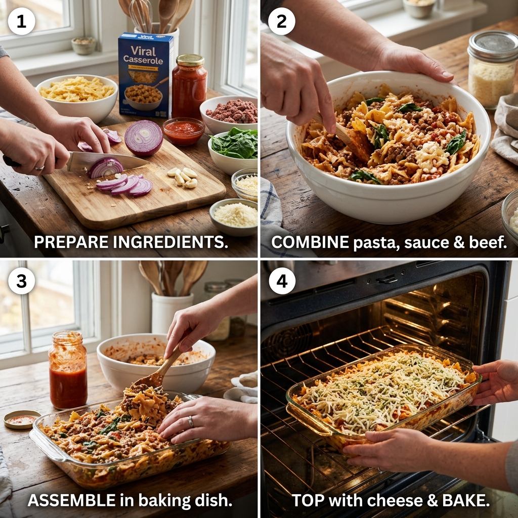 Viral Bow Tie Casserole Recipe: The Ultimate Comfort Food 2026 14 Viral Bow Tie Casserole Recipe