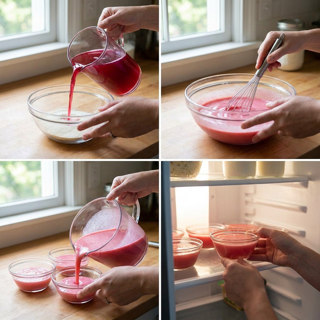 pink gelatin trick recipe for weight loss