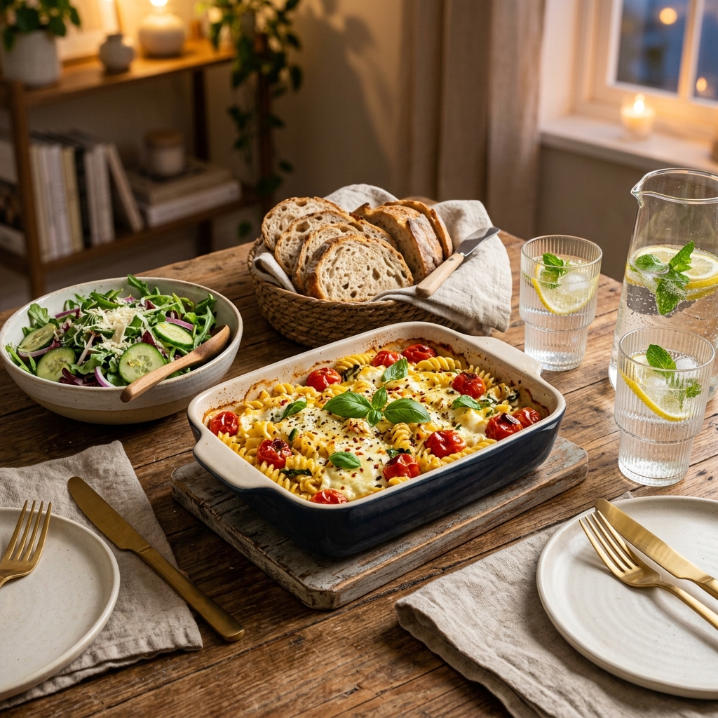 Viral Baked Feta Pasta Recipe: The Ultimate Comfort Meal 2026 15 Viral Baked Feta Pasta Recipe