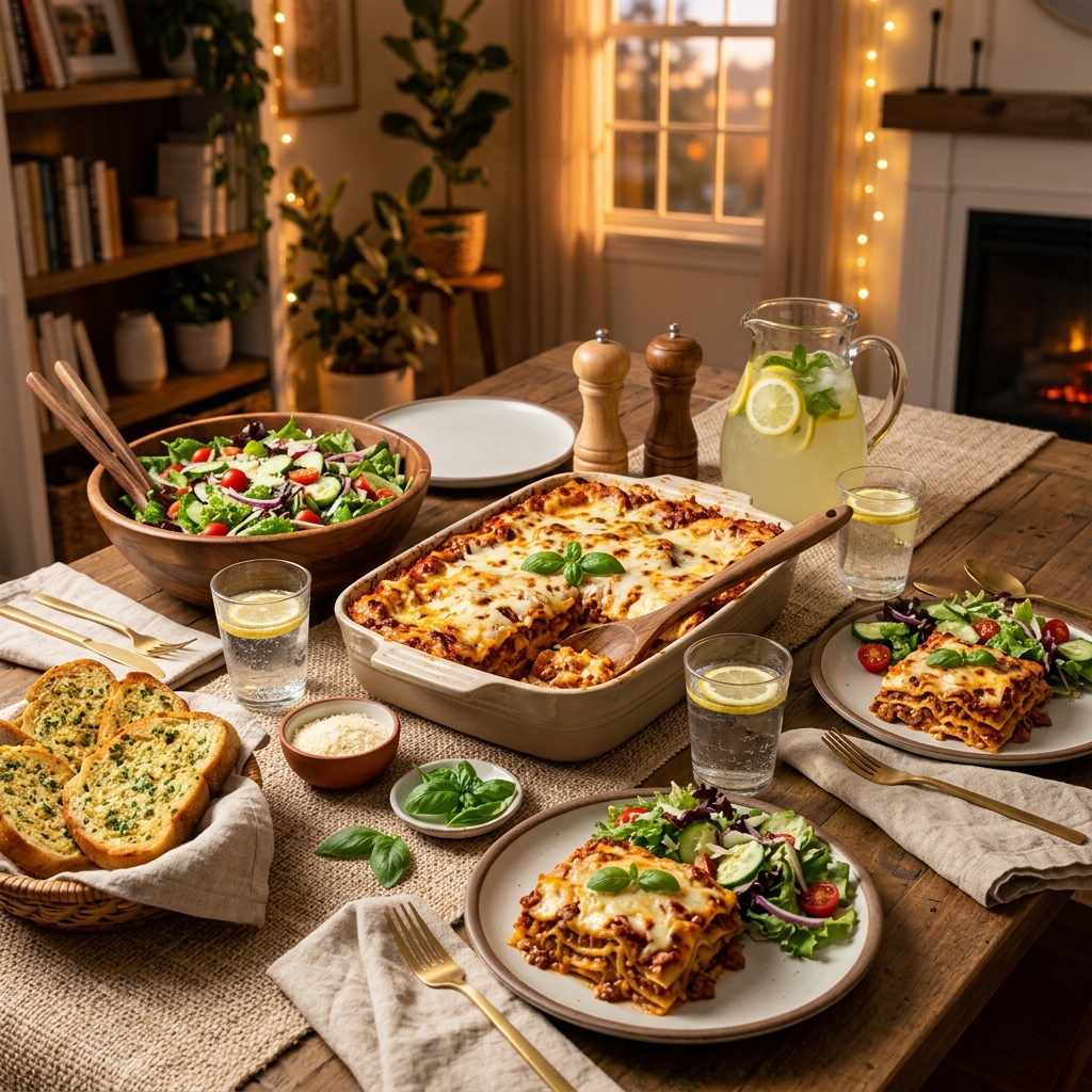 Viral Lazy Girl Lasagna Recipe: Simple Homemade Comfort 2026 15 Viral Lazy Girl Lasagna Recipe