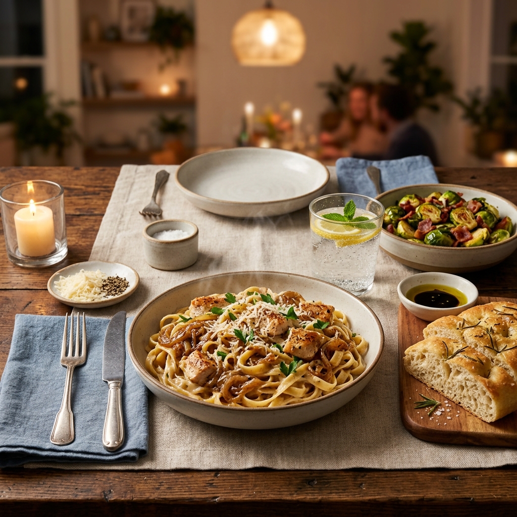 Caramelized Onion Chicken Pasta Recipe: A Gourmet Homemade Meal 2026 15 Caramelized Onion Chicken Pasta Recipe