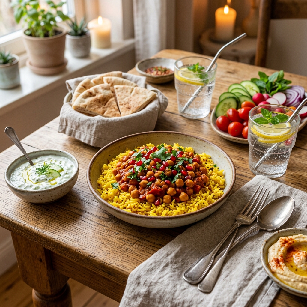 Harissa Chickpeas With Turmeric Rice Recipe 2026 15 Harissa Chickpeas With Turmeric Rice recipe