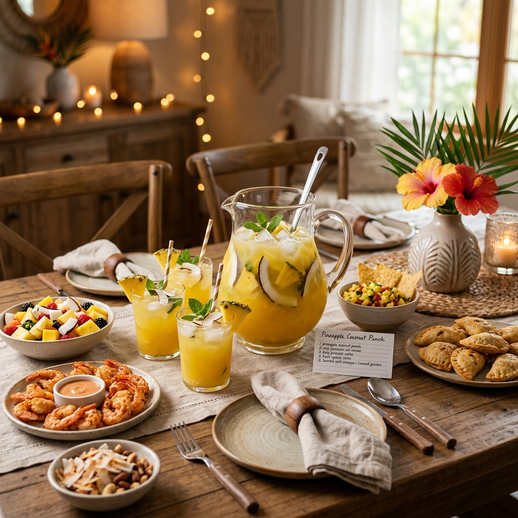 Pineapple Coconut Punch Recipe for Refreshing Gatherings 2026 15 Pineapple Coconut Punch Recipe