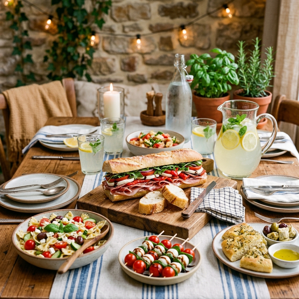 Italian Picnic Heroes Recipe