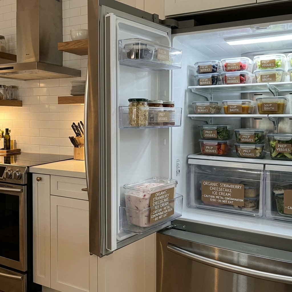 Organic ice cream metal contamination Recipe